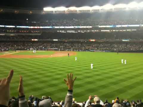 Game 6 2009 World Series Mariano Rivera Comes in