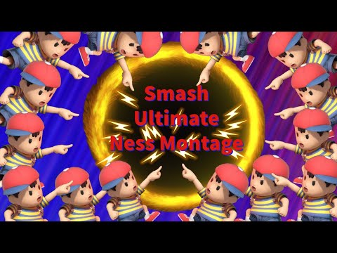 Ness is Kinda Good ( Smash Ultimate Montage )