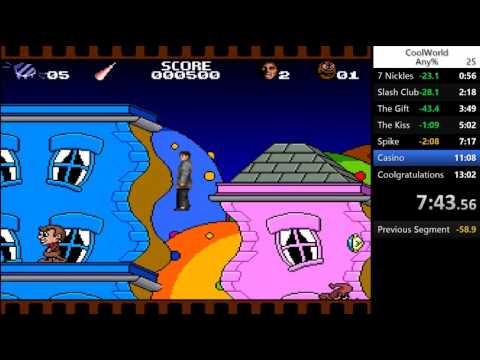 CoolWorld (SNES) Any% Speedrun in 12:26