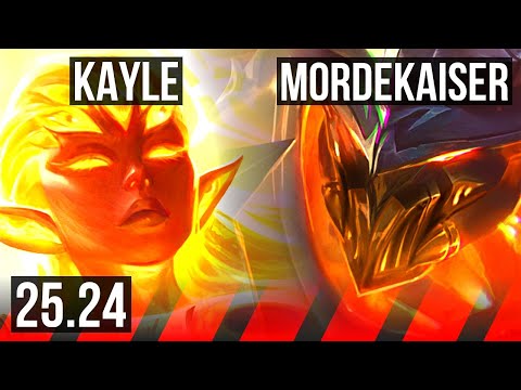 KAYLE vs MORDEKAISER (TOP) | EUW Master | 25.24