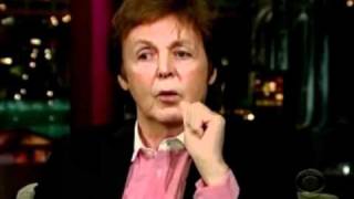 Paul McCartney being funny and talking about Michael Jackson :)