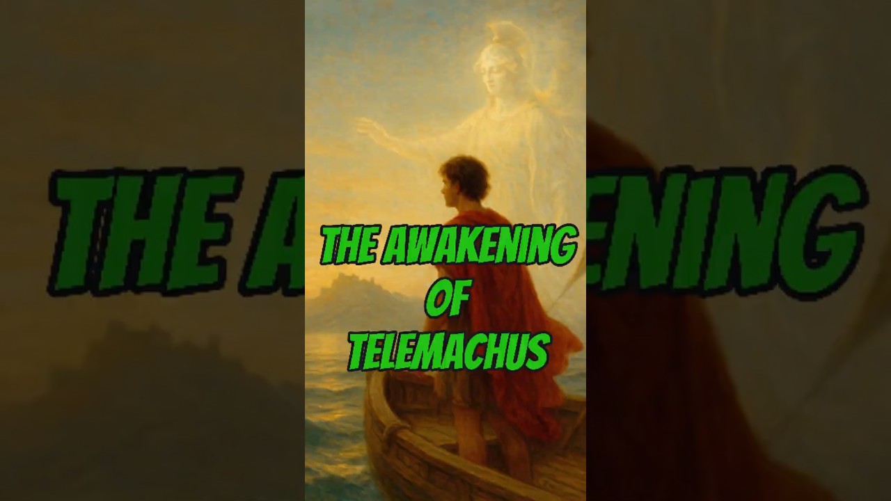 Mentor Greek Mythology Story: The Awakening of Telemachus.#mentoring #theodyssey