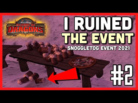 i might have messed up... | New Snoggletog Event 2021 Quests #2 - School of Dragons (SoD) Gameplay