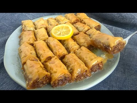 Baklava sa orasima. Baklava rolnice sa orasima! #336