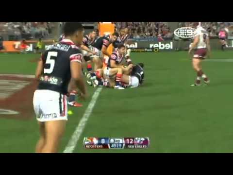 NRL 2013 Grand Final Roosters Vs Sea Eagles Highlights