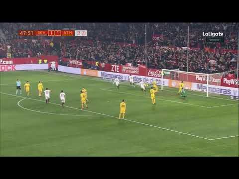 Gol de Banega | Sevilla 2 vs AT.Madrid 1 | Copa del Rey | 23/1/2018 | HD