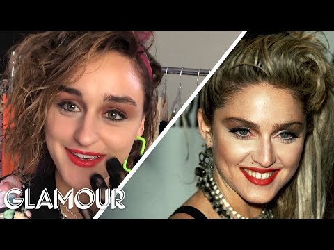 1980年代の象徴的なルックを48時間で試してみました。 (I Tried Every Iconic 1980s Look in 48 Hours | Glamour)