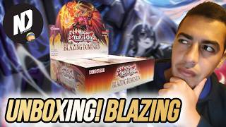 Yu-Gi-Oh! BLAZING DOMINION🔥 Unboxing Booster Box!!!