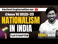 Nationalism In INDIA Easiest One Shot Lecture Class 10 History SST 2022 23 Padhle