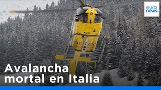 "Casi sin escapatoria": Una avalancha en el Tirol del Sur se cobra cinco vidas alemanas