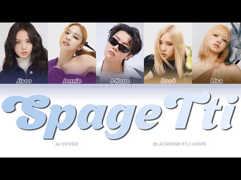 [AI COVER] How would BLACKPINK sing "SPAGETTI" by LE SSERAFIM (Color Lyrics Han/Rom/Eng)
