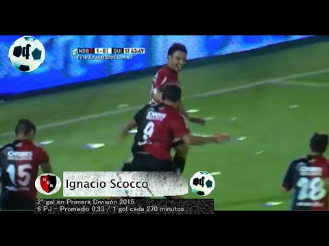 Gol Ignacio Scocco - Newell's 1 Vs Quilmes 0 - Primera División 2015