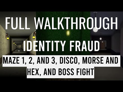 Identity Fraud Full Walkthrough Disco Room Morse Code And Hex Code