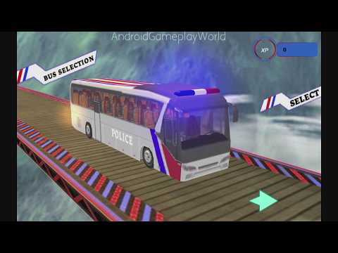 Impossible Police Bus Driving Android Gameplay