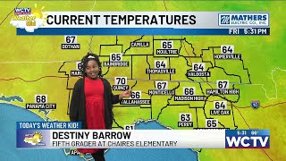 WCTV Weather Kid: Destiny Barrow