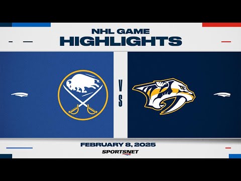 NHL Highlights | Sabres vs. Predators - February 8, 2025