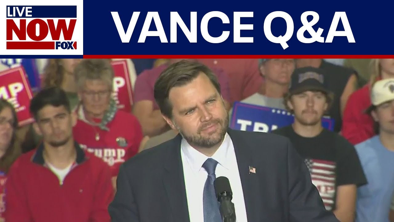 WATCH: J.D. Vance holds Q&A during rally in Wisconsin  | LiveNOW from FOX