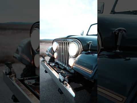 1985 Jeep CJ 7 Laredo in P1 Black #jeep #cj7 #classicjeep