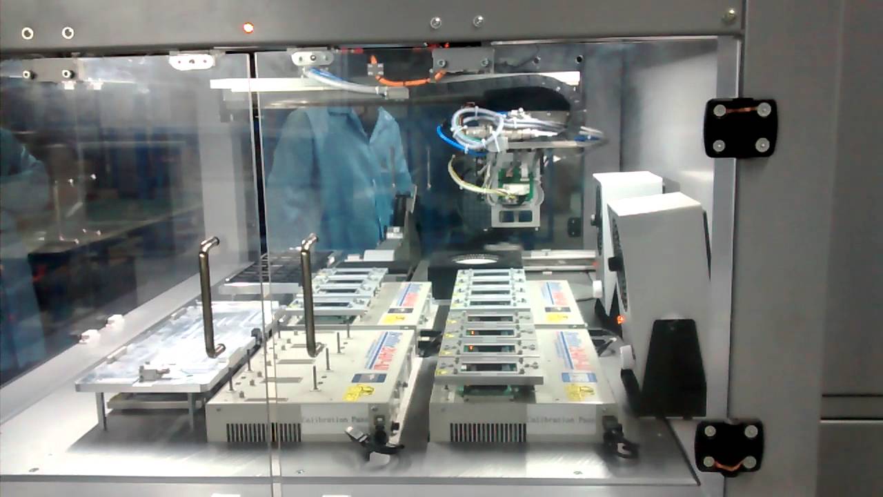 EPS SiXX  Programming and 3D Inspection and Placing in Shuttle to Lasermark
