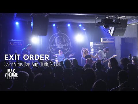 EXIT ORDER live at Saint Vitus Bar, Aug. 10th, 2019 (FULL SET)
