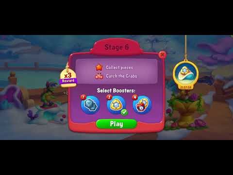 @Fishdom Atlantis Cup Stage 5 - Hard Stage Level 6