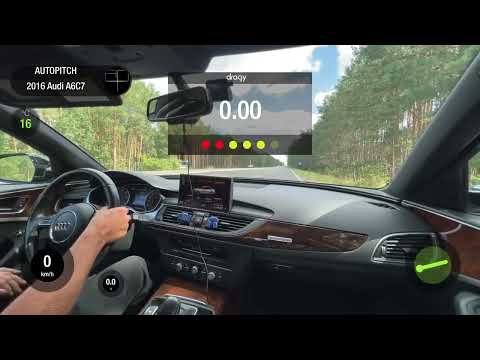 AUDI A6 C7 2.0TFSI AT 4WD 2016 STOCK. 0-100 ACCELERATION