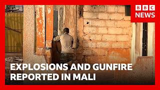 Explosions and gunfire as armed groups launch co-ordinated attacks across Mali | BBC News
