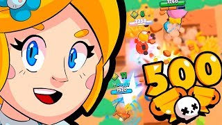 КРОШКА ПАЙПЕР БЕРЕТ 500 КУБКОВ В СТОЛКНОВЕНИИ В BRAWL STARS!
