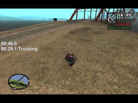 GTA:SA Highjack Duping Setup (Taking Cesar halfway to Trucking) (Old Strats)