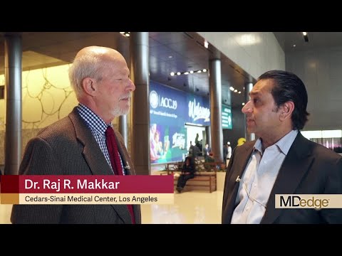 Dr. Raj Makkar discusses TAVR in bicuspid disease