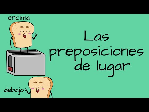Canción - Las preposiciones de lugar / Prepositions of Location Song (Señor Jordan)