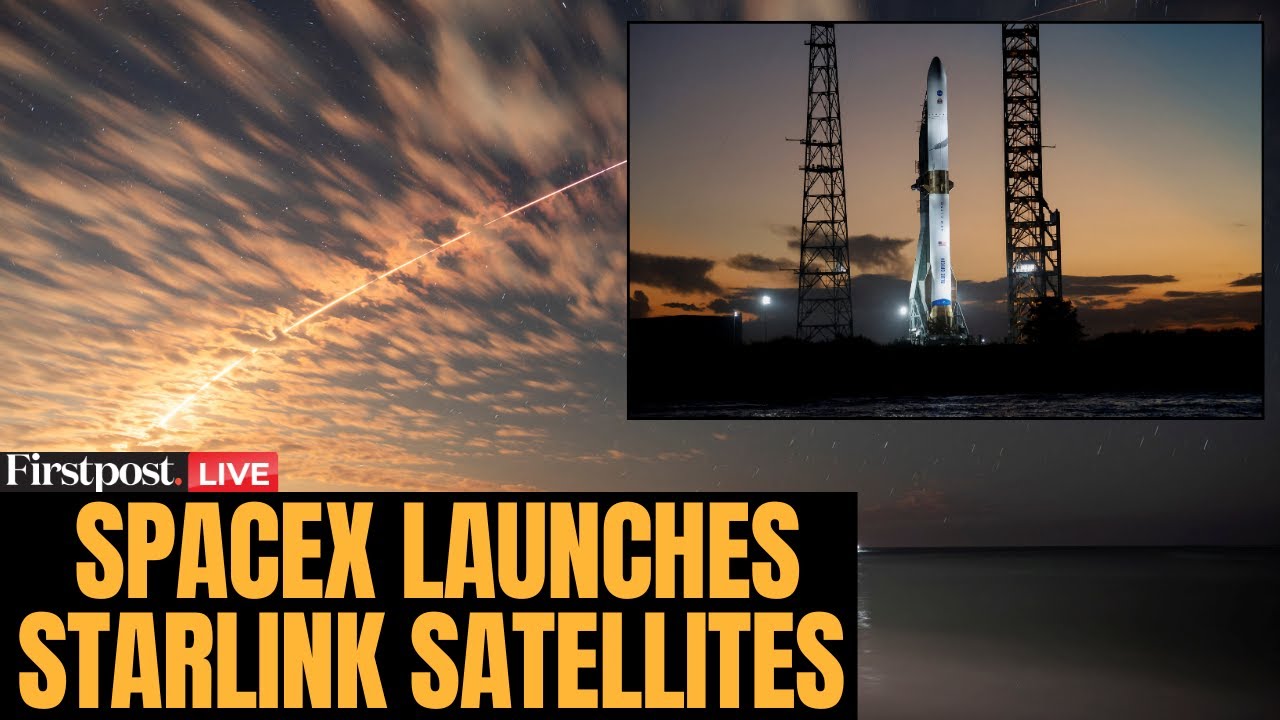 SpaceX Launch LIVE: Falcon 9 Launches New Batch of Starlink Satellites from Florida | N18G