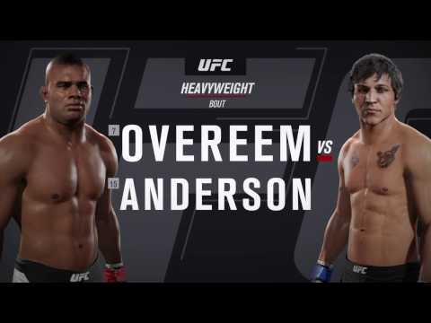 PS4 UFC2キャリアモード VS OVEREEMの格闘技寝技がヤバい。 アリスター・オーフレイム