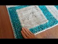 Liviadora Patchwork Halı Kübik Turkuaz Bej Liviadora Patchwork Halı Kübik Turkuaz Bej