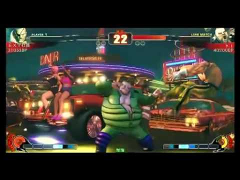 SF4:EX Hirashain (Sa) vs Kj (Ru) - Team Kita vs Team Minami - 05-09-2009