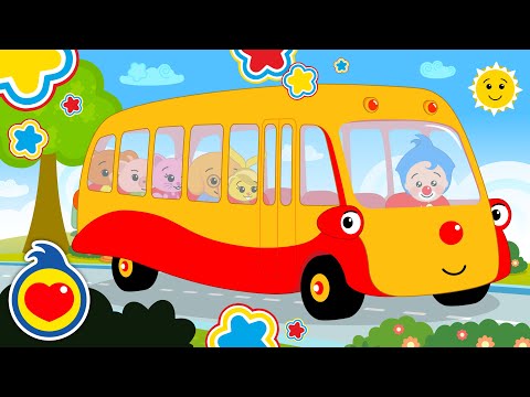 As Rodas Do Bus  🚌  | Música Infantil | Um Herói do Coração ❤️