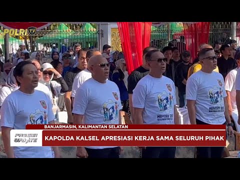 PRESISI UPDATE : POLDA KALSEL AMANKAN PERAYAAN MAY DAY 2025 03/05/2025 (21.00)