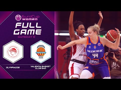 Olympiacos v Valencia Basket Club SAD - Full Game -EuroCup Women 2019-20