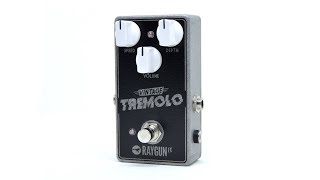 Video thumbnail for Raygun FX Vintage Tremolo Guitar FX 2018 by RaygunFX
