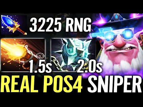 🔥 HOW to REAL SNIPER OFFLANE — 1.5 SEC STUN 3225 Range Ultimate Aghanim + Gleipnir Dota 2 Pro