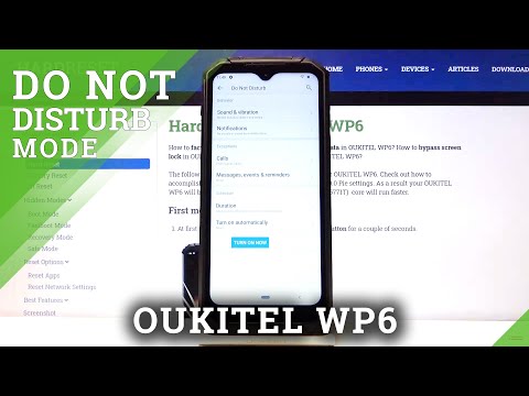 How to Enable DND Mode in OUKITEL WP6 – Activate Do Not Disturb Mode