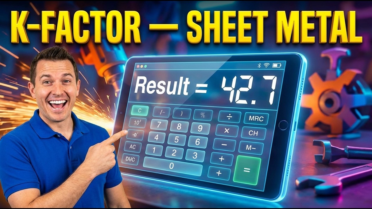 K-Factor Calculator — Sheet Metal
