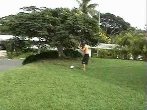 Dumbass Episode #1, Stunt #4: Extreme Baseball