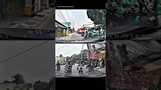 Download lagu The Moment a Motorcycle Crashes into a Car That Suddenly Stops While Turning Left mp3