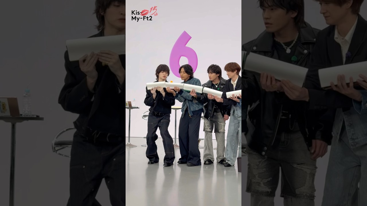 🏓'ピンポン玉リレー' Behind the scene #KisMyFt2 #キスマイ #UNISON #KisMyFt2_UNISON