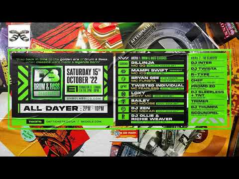 Mampi Swift & IC3 - Drum & Bass Classics - 15th October 2022