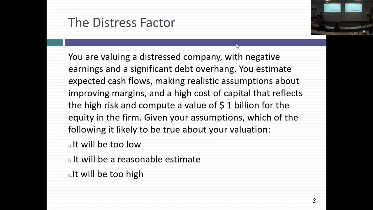 Session 15 (Val MBAs): DCF Valuations across the Life Cycle