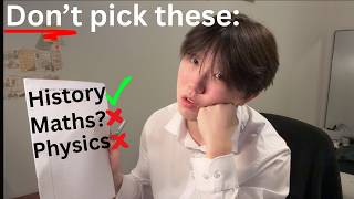 Don't pick your GCSEs until you watch this (don't regret it)