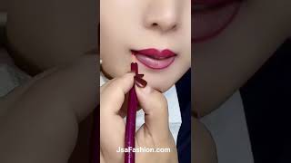 Lipstick liner, beauty secrets, Mekup  Art, look beautiful, lips hack,eye makeup#short