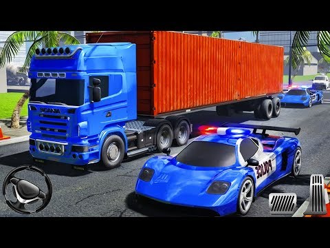 US Police Transport Plane Simulator 2019 - Driving Police Truck | Android Gameplay